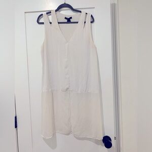 BCBG MaxAzria Long Top w/ Sheer Bottom